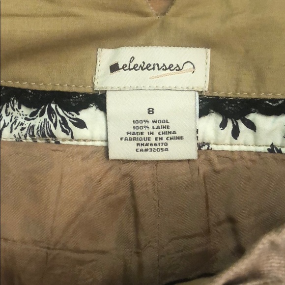 Elevenses wool wide leg pants - Picture 2 of 4